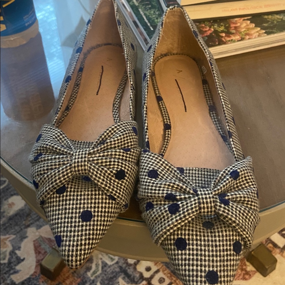 Anthropologie>Blake pointed toe flats Sz 7.5 - Picture 2 of 5